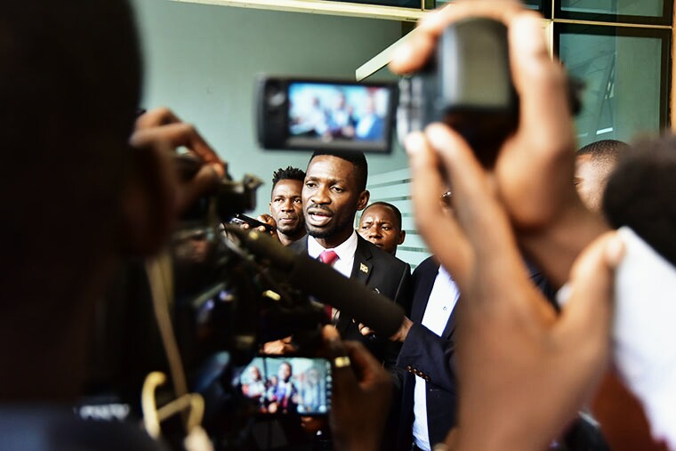 Bobi Wine Moves To Court To Sue The Government