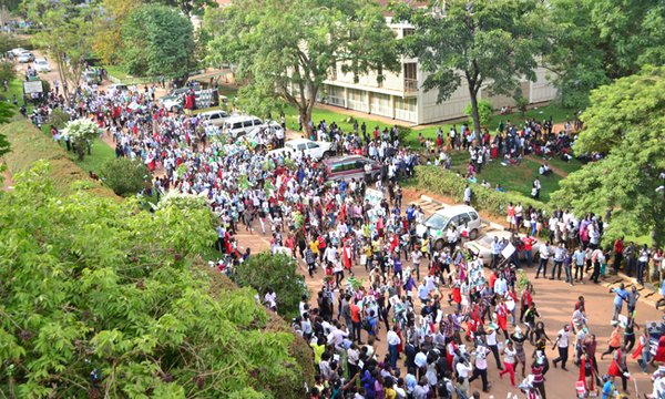 Makerere University Students Protest Over Social Media Tax