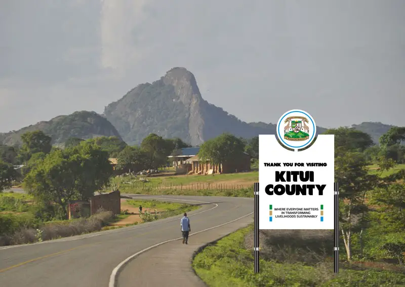 sub counties kitui county