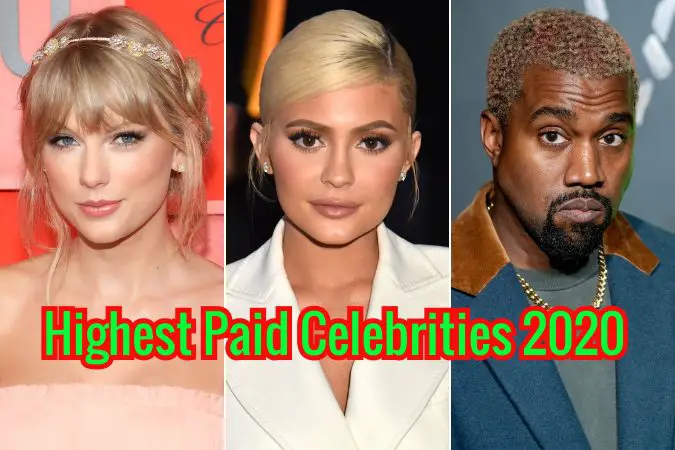 Forbes Highest Paid Celebrities 2020 World List - UGWIRE