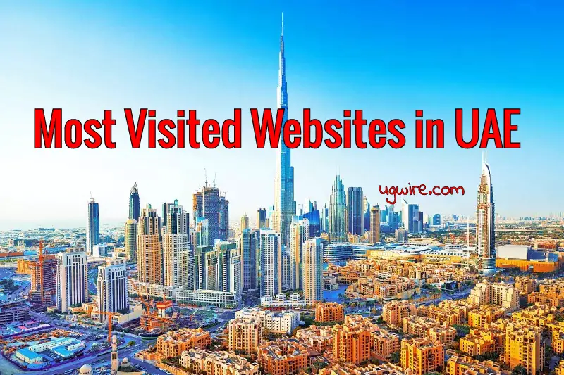 Top 20 Most Visited websites in UAE