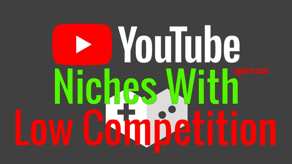 YouTube niches with low competition 2022