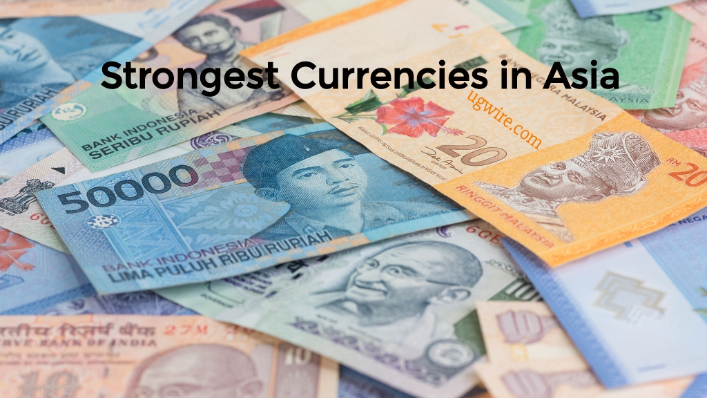 Top 10 strongest currencies in Asia 2022