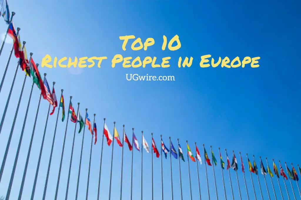 Top 10 richest people in Europe 2023